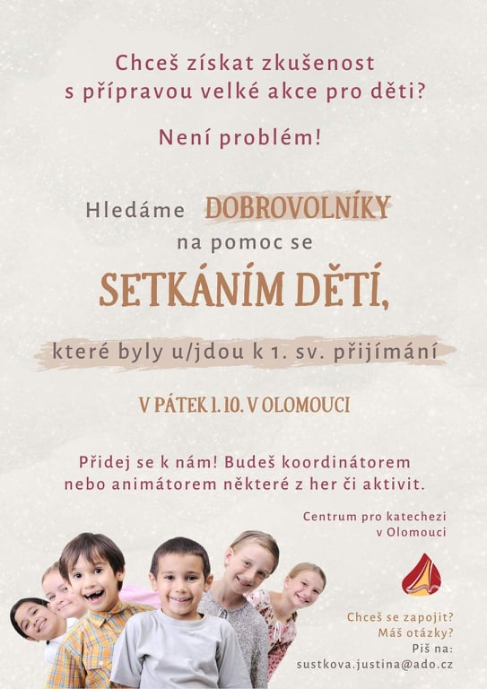 akce pro deti prvni svate prijmani