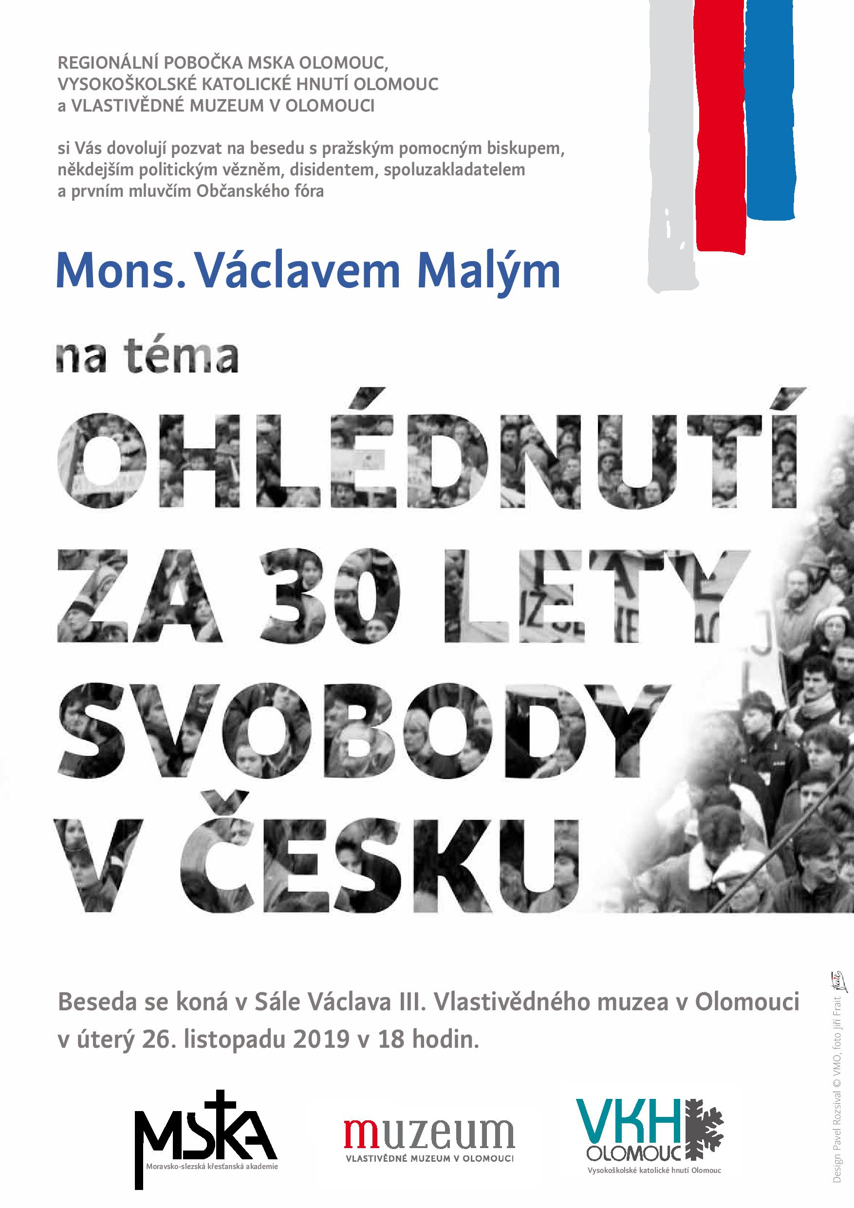 diskuse s Mons. Václavem Malým