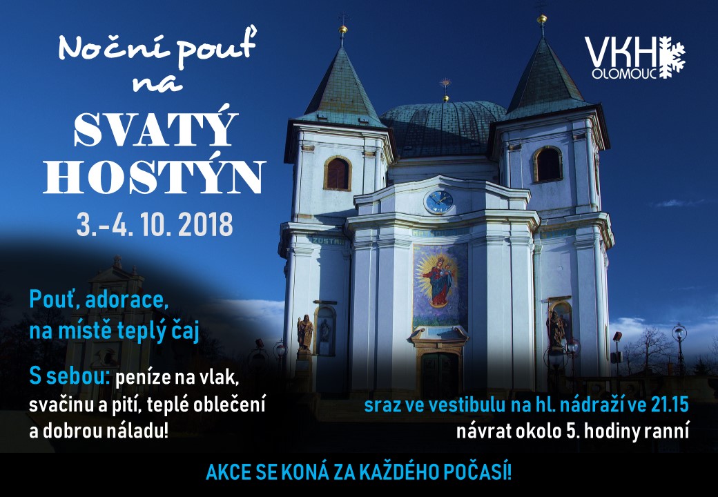 noční pouť na Hostýn